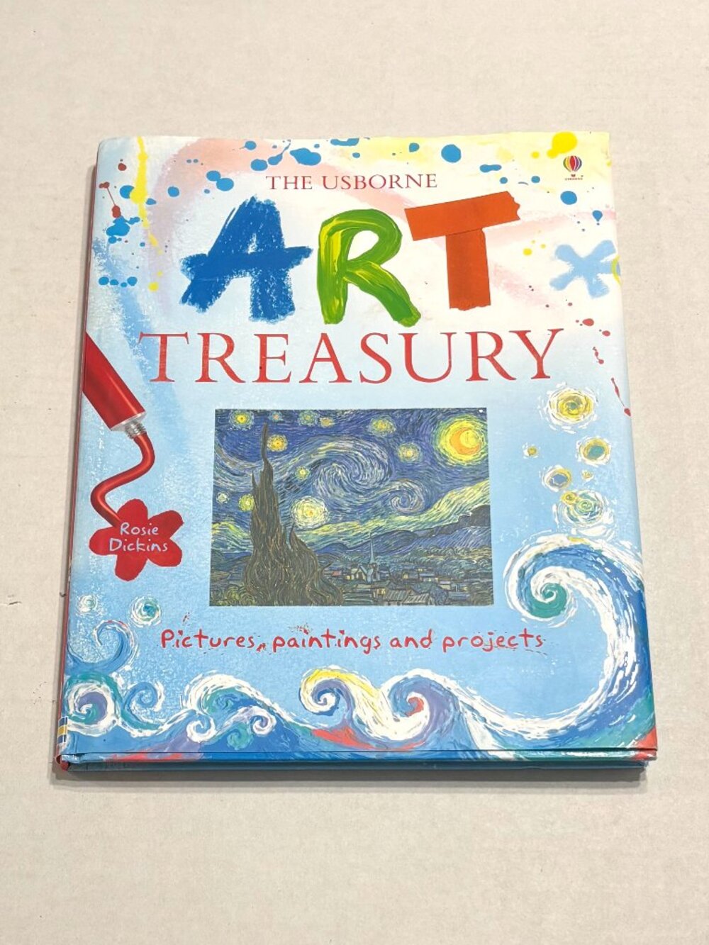 Usborne Art Treasury: Pictures, Paintings and Projects Book